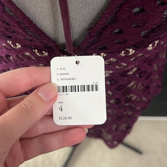 NWT purple free people dress - Picture 3 of 3